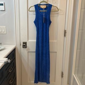 Araminta James blue midi dress